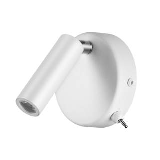 5221/3WL LEDIO LN22 000 белый Бра с выкл. LED 3W 3000K 330Лм  220V CHASE | Lumion LN5221/3WL