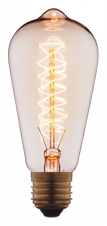 Лампа накаливания Loft it Edison Bulb E27 60Вт K 6460-CT | Loft it LF6460-CT