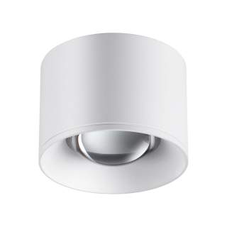 358651 OVER NT21 390 белый Светильник накладной светодиодный IP20 LED 4000К 12W 220V PATERA | Novotech NT358651