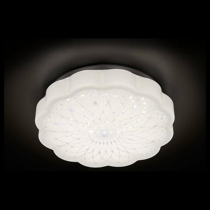 Накладной светильник Ambrella Simple 1 F555 WH 15W 4200K D300 | Ambrella AMBRF555WH15W4200KD300