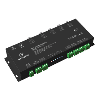 DMX-сплиттер SMART-DMX-4CH (12-36V, XLR3) (Arlight, IP20 Металл) | Arlight 028435