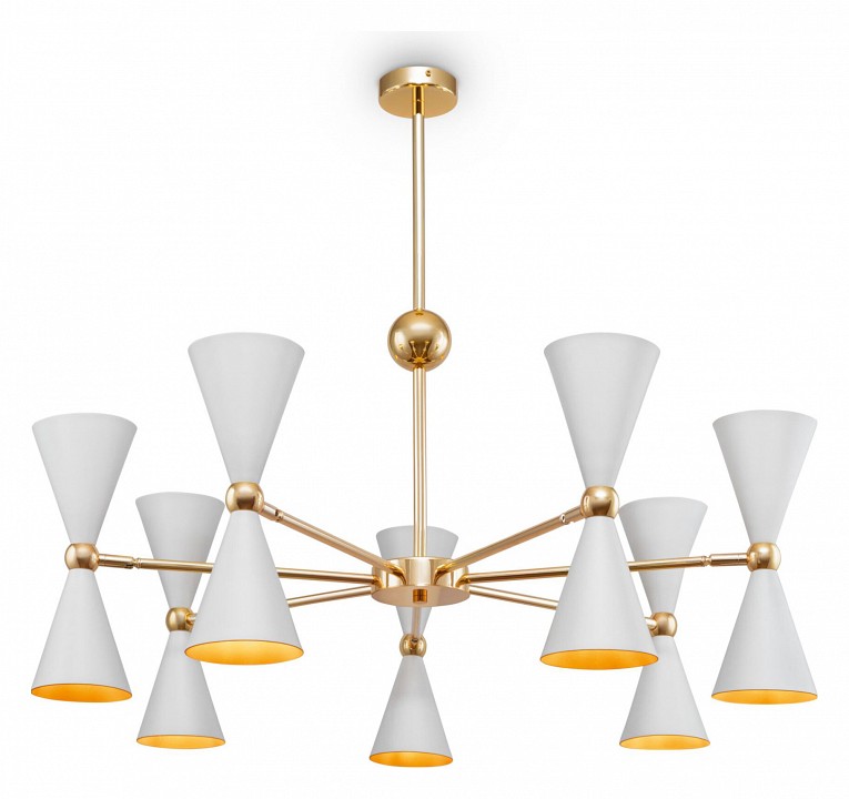 Люстра на штанге Maytoni Vesper MOD108PL-14WG | Maytoni MYMOD108PL-14WG