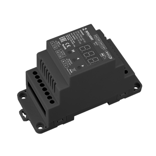 INTELLIGENT ARLIGHT Диммер DALI-TRIAC-601-82-D2-DRI-PS-DIN Black (230V, 1x1.5A) (IARL, IP20 Пластик) | Arlight 059093
