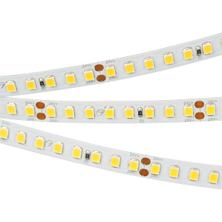 Лента RT 2-5000-50m 24V Cool 8K 2x (2835, 160 LED/m, LUX) (Arlight, 12 Вт/м, IP20) | Arlight 024549