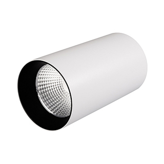 Светильник SP-POLO-SURFACE-R85-15W White5000 (WH-BK, 40 deg) (Arlight, IP20 Металл) | Arlight 027521