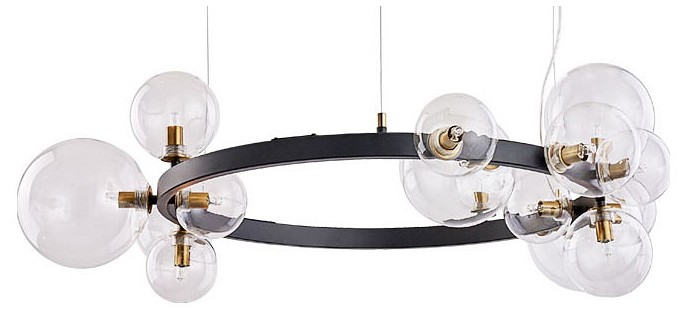 Подвесной светильник Arte Lamp Vincent A7790SP-15BK | Arte Lamp ARA7790SP-15BK