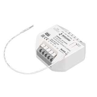 INTELLIGENT ARLIGHT Диммер TY-102-72-PS-IN (12-48V, 2x5A, TUYA Wi-Fi, 433Mhz) (IARL, IP20 Пластик) | Arlight 045359