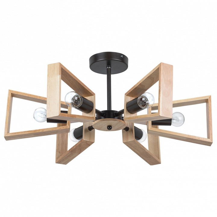 Люстра на штанге Arte Lamp Brussels A8030PL-6BK | Arte Lamp ARA8030PL-6BK
