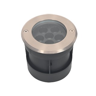 Светильник LTD-DAFNA-GROUND-R130-11W Warm3000 (SL, 10 deg, 230V) (Arlight, IP67 Металл) | Arlight 061189