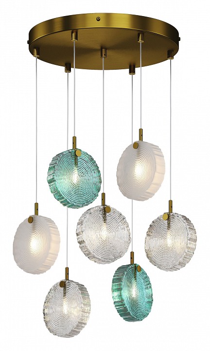 Подвесная люстра Maytoni Frozen MOD254PL-07BS | Maytoni MYMOD254PL-07BS