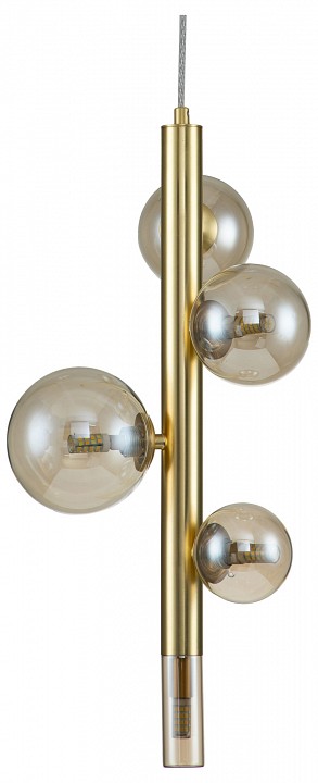 Подвесная люстра Indigo Canto 11026/5P Gold | Indigo INDGV000245