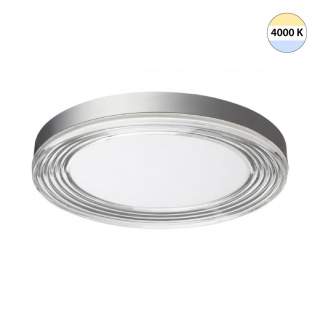 7728/112L MITRA LED SN Светильник металл/акрил/серебро/прозрачный LED 112Вт 4000K D500 IP20 INFINITA | Sonex SN7728/112L