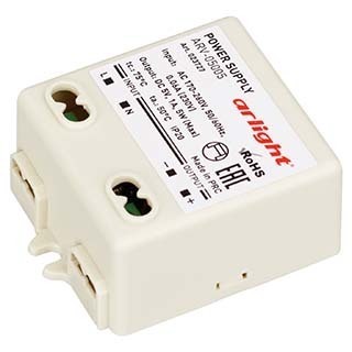Блок питания ARV-05005 (5V, 1A, 5W) (Arlight, IP20 Пластик) | Arlight 023727