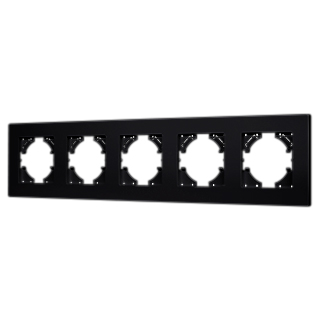Рамка пластиковая FRM-PERIO-PL-5-BK (Arlight, -) | Arlight 049763
