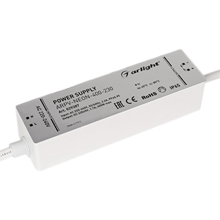 Блок питания ARPV-NEON-400-230 (230V, 1.7A, 400W) (Arlight, Закрытый) | Arlight 029387