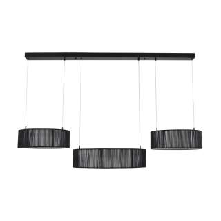 8371/70L LEDIO LN черный, металл/текстиль/силикон Люстра подвесная LED 70W 3000/4000/6000K 220V KAVA | Lumion LN8371/70L