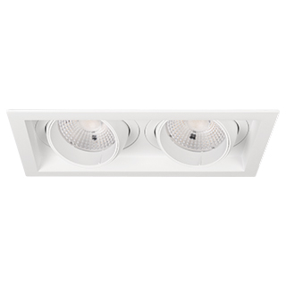 Светильник MS-VORTEX-BUILT-S250x140-2x30W Warm3000 (WH-WH, 50 deg, 230V) (Arlight, IP20 Металл) | Arlight 042369