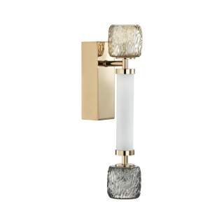 5426/13WL L-VISION ODL_EX24 131 золотой/белый/дымчатый/коньячный/металл/стекло/акрил Бра LED 13W 3000K KLIFF | Odeon Light OL5426/13WL
