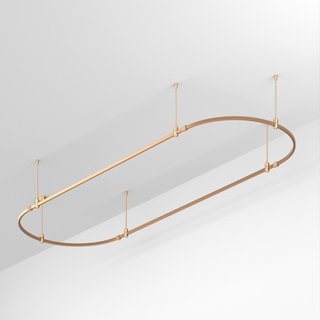 Основание ART-APRIORI-OVAL-ROD-400-3000x1000 (GD) (Arlight, IP20 Металл) | Arlight 048503