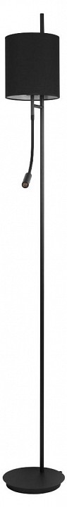 Торшер с подсветкой Loft it Ritz 10253F/B Black | Loft it LF10253FBBlack