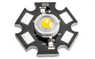 Мощный светодиод ES-STAR-3W White 180Lm 6000K (ANR, STAR type) | Arlight 011401