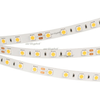 Лента RT 2-5000 24V Warm2400 2x (5060, 300 LED, LUX) (Arlight, 14.4 Вт/м, IP20) | Arlight 018099