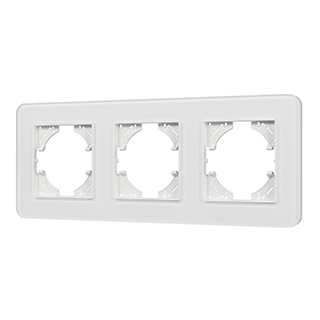 Рамка стеклянная FRM-OMALI-SFGS-3-WH (Arlight, -) | Arlight 049712