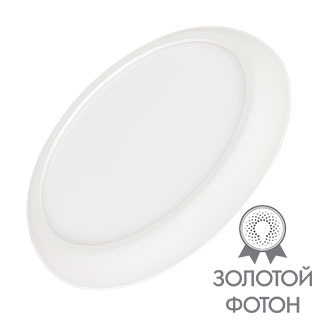 Светильник CL-FIOKK-R180-12W Day4000-MIX (WH, 120 deg, 230V) (Arlight, IP44 Пластик) | Arlight 034466