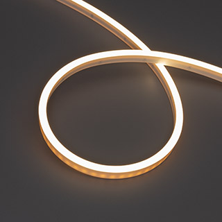 Лента герметичная WAVE-SIDE-PU-A120-06x12mm 24V Warm3500 (8 W/m, IP68, 1m, wire x1) (Arlight, Вывод боковой) | Arlight 052588