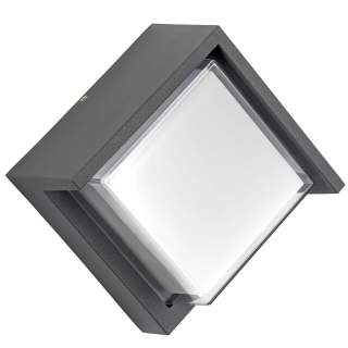 382294 Светильник PALETTO QUAD LED 15W 550LM 180G СЕРЫЙ 4000K IP54 (в комплекте) | Lightstar LS382294