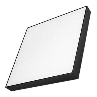 Светильник IM-QUADRO-EMERGENCY-3H-S600x600-64W Warm3000 (BK, 120 deg, 230V) (Arlight, IP40 Металл) | Arlight 041048