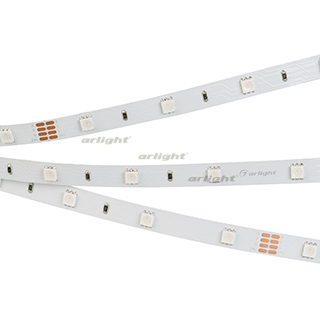 Лента RT 2-5000 24V RGB (5060, 150 LED, LUX) (Arlight, 7.2 Вт/м, IP20) | Arlight 022066(1)