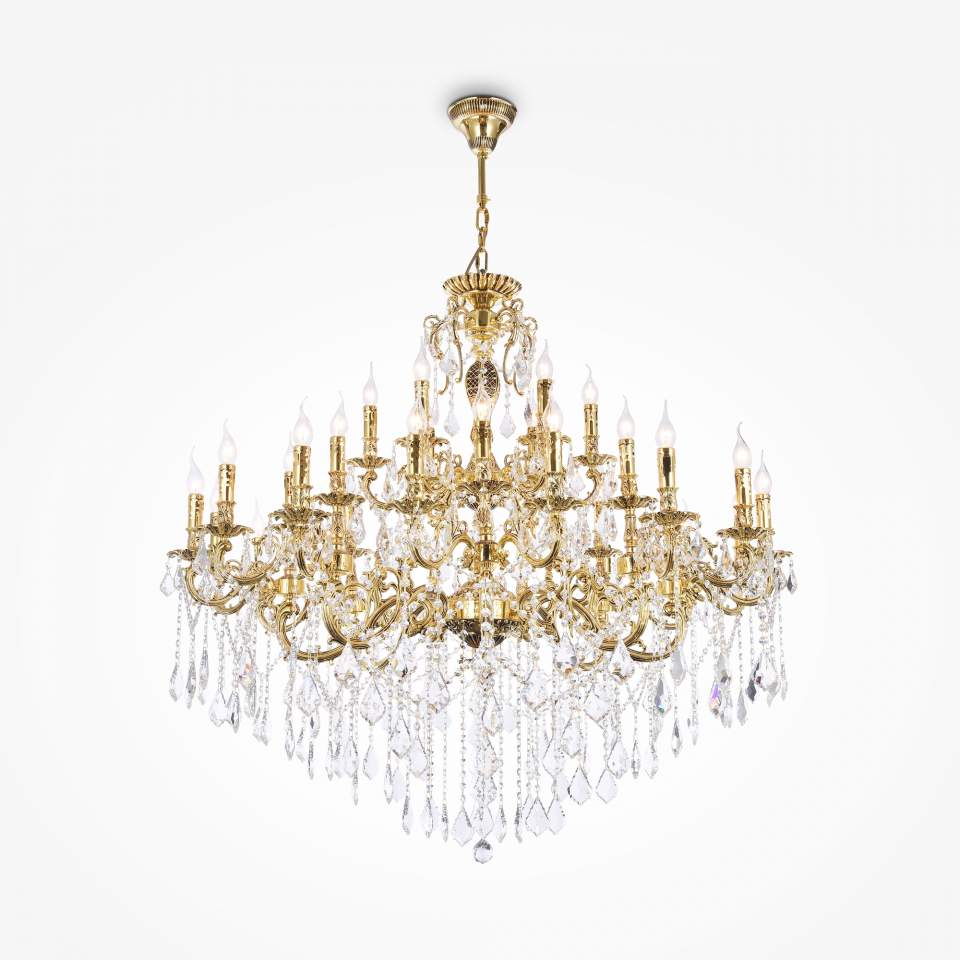 Подвесная люстра Maytoni Monica DIA882-PL-30-G | Maytoni MYDIA882_PL_30_G