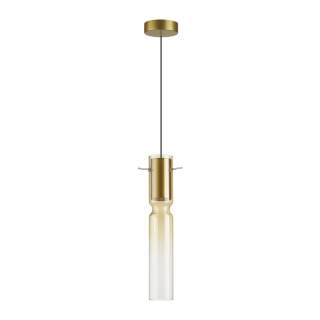 5058/5LA PENDANT ODL24 459 золотой/янтарный/металл/стекло Подвес LED 5W 3000K SCROW | Odeon Light OL5058/5LA