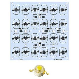 Плата 120x120-24E PARALLEL (12S+12S, 724-96) (Turlens, -) | Arlight 027704