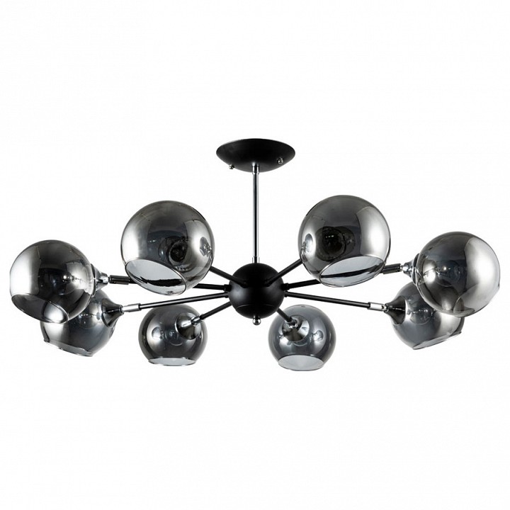 Люстра на штанге Arte Lamp Lagos A2708PL-8BK | Arte Lamp ARA2708PL-8BK