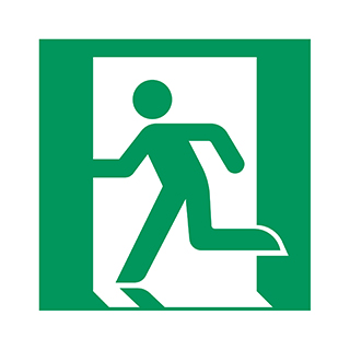 Пиктограмма EMGP-MARK-M-LEFT (Человек, движение влево) (Arlight, Пластик) | Arlight 059842