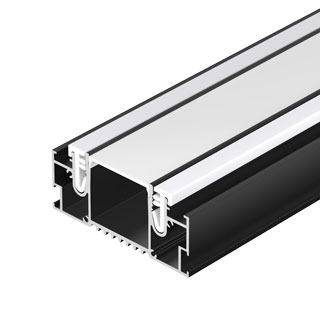Профиль STRETCH-32-CEIL-CENTER-2000 BLACK (Arlight, Алюминий) | Arlight 055208