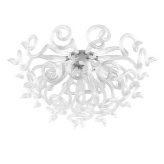 890090 (MX9028-9) Люстра MEDUSA  9x40W G9 WHITE+CLEAR/БЕЛЫЙ+ПРОЗРАЧНЫЙ (в комплекте) | Lightstar LS890090