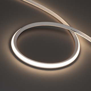 Лента герметичная MOONLIGHT-3D-T-X544-10x10mm 24V Day4000 (8 W/m, IP67, 5m, wire x1) (Arlight, Вывод боковой)