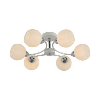 5647/6C COMFI LN23  белый, хром Люстра потолочная E27 6*60W 220V KODI | Lumion LN5647/6C
