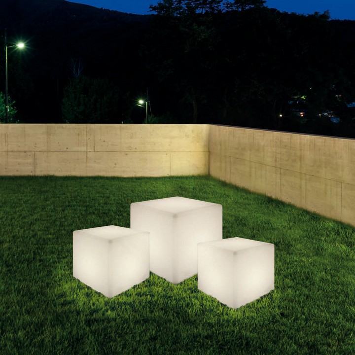 Наземный низкий светильник Nowodvorski Cumulus Cube 8965 | Nowodvorski NVD8965