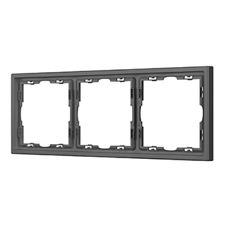 Рамка пластиковая FRM-NOBE-SFPL-3-GR (Arlight, -) | Arlight 054222