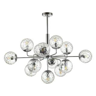 4982/13 MODERN ODL22 323 хром/прозрачный/стекло Люстра E14 13*40W VERASA | Odeon Light OL4982/13