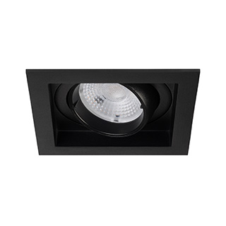 Светильник MS-VORTEX-BUILT-S90x90-12W Day4000 (BK-BK, 40 deg, 230V) (Arlight, IP20 Металл) | Arlight 057962