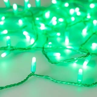 Светодиодная гирлянда ARD-STRING-CLASSIC-10000-GREEN-100LED-MILK-STD Green (230V, 7W) (Ardecoled, IP65) | Arlight 031196