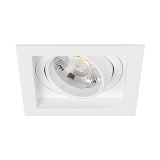 Светильник MS-VORTEX-BUILT-S90x90-12W Warm3000 (WH-WH, 20 deg, 230V) (Arlight, IP20 Металл) | Arlight 057912