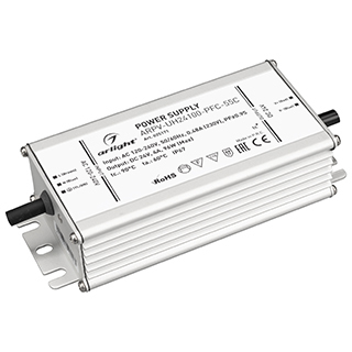 Блок питания ARPV-UH24100-PFC-55C (24V, 4.2A, 100W) (Arlight, IP67 Металл) | Arlight 025171