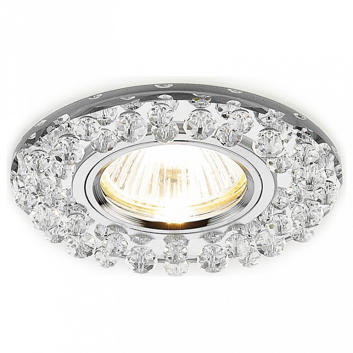 Встраиваемый светильник Ambrella Crystal 6 K230 CH | Ambrella AMBRK230CH