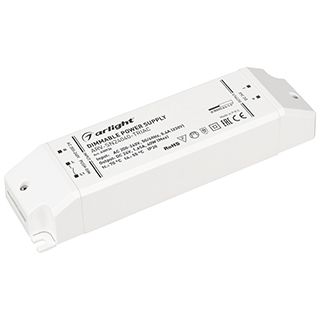 Блок питания ARV-SN24040-TRIAC (24V, 1.65A, 40W) (Arlight, IP20 Пластик) | Arlight 030934